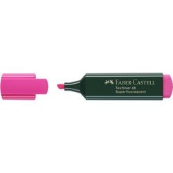 Pennarello per testo faber-castell 48 rosa 1-5 mm