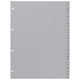 Schede stesso grigio da 1 a 52 a4 in polipropilene