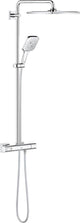 Grohe Rainshower smartactive 310 doccia a pioggia mono cubo - con rubinetto termostatico - cromo - 26652000