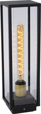 Lucide laurens - lámpara de pie - 1xe27 - ip54 - negro