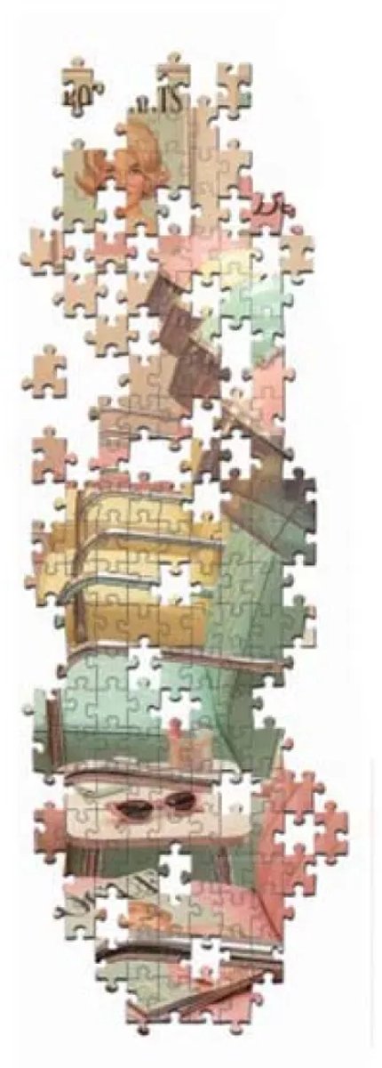 Educa retro glam woonkamer puzzel 1000 stukken veelkleurig kinderen