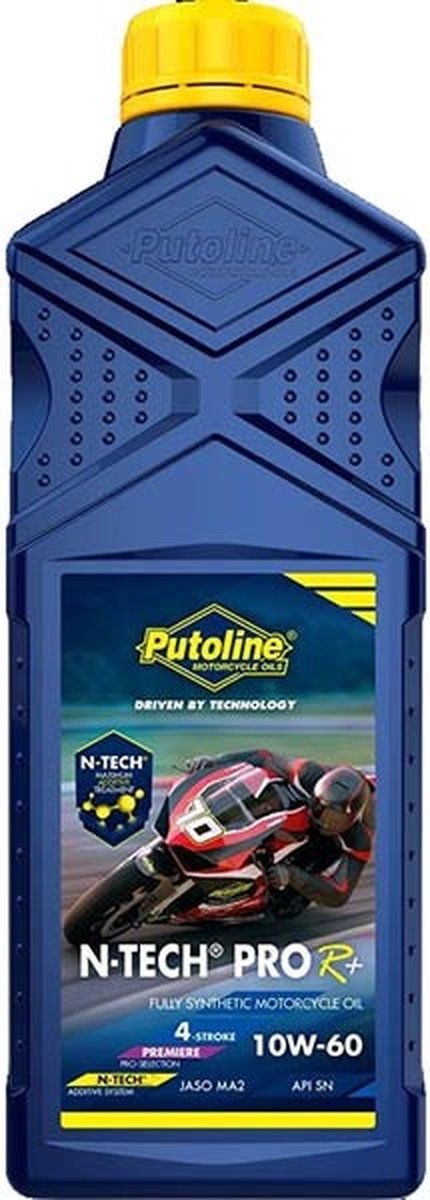 Putoline n-tech® pro r+ 10w-60 | motorcycle engine oil