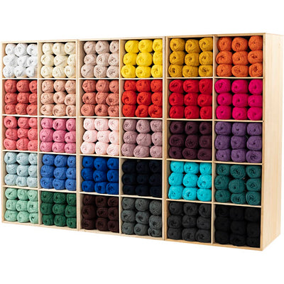 Filato di cotone Creative Company, vari colori, gomitolo 360 1 scatola