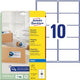 Etichette per indirizzi avery zweckform quickpeel 250 pezzi