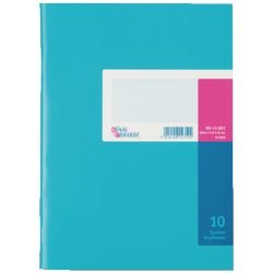 Kolommenboek könig ebhardt a4 210x257mm lichtblauw 10 kolommen 40 pagina's