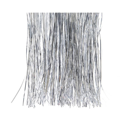 Decoris lametta argento h40cm l50cm