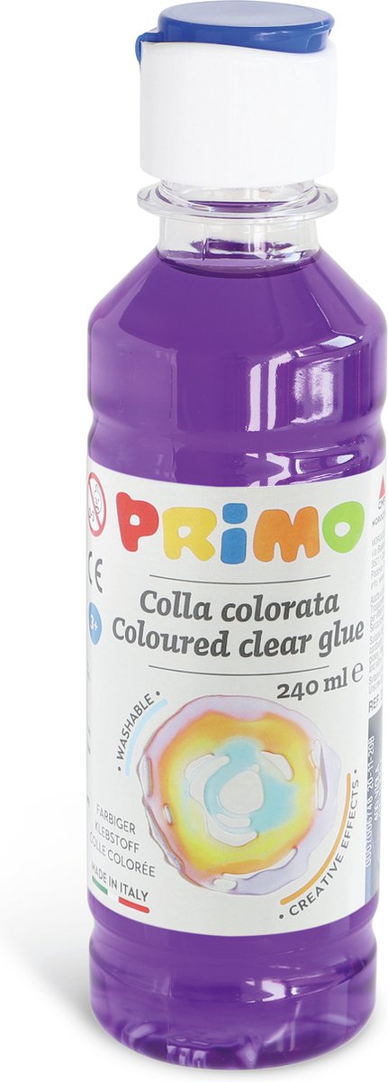 Primo - pegamento a base de agua violeta (240ml)
