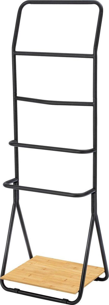 Wenko toallero verona negro mate 51x157cm - toallero - toallero - toallero independiente