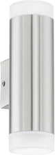Eglo riga-led - buitenverlichting - wandlamp - 2 lichts - rvs - gesatineerd