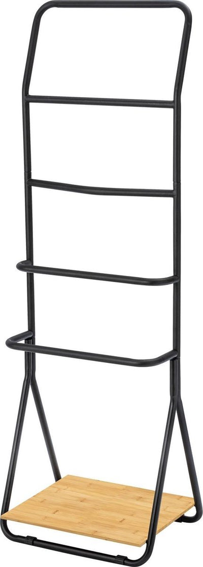 Porta asciugamani Wenko verona nero opaco 51x157 cm - porta asciugamani - porta asciugamani - porta asciugamani da terra