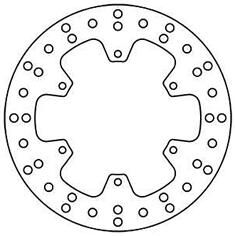 Rotor TRW MST266 rígido