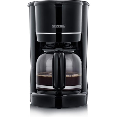 Caffettiera con filtro Severin nera