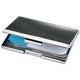 Sigel visitekaarthouder vz130 91x56mm chroom 20-kaartjes