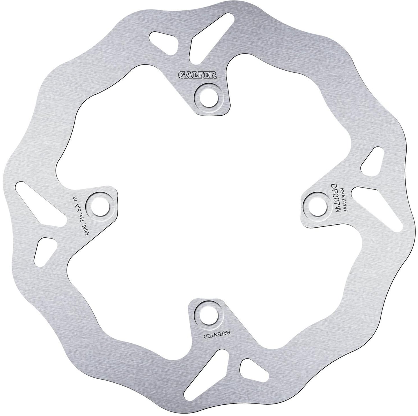 Disco freno Galfer Wave df007 rotore df007 tipo w rigido