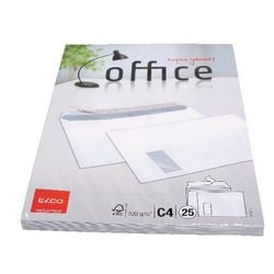 Buste elco office c4 229 x 324 mm 100 g/m² 25 pezzi