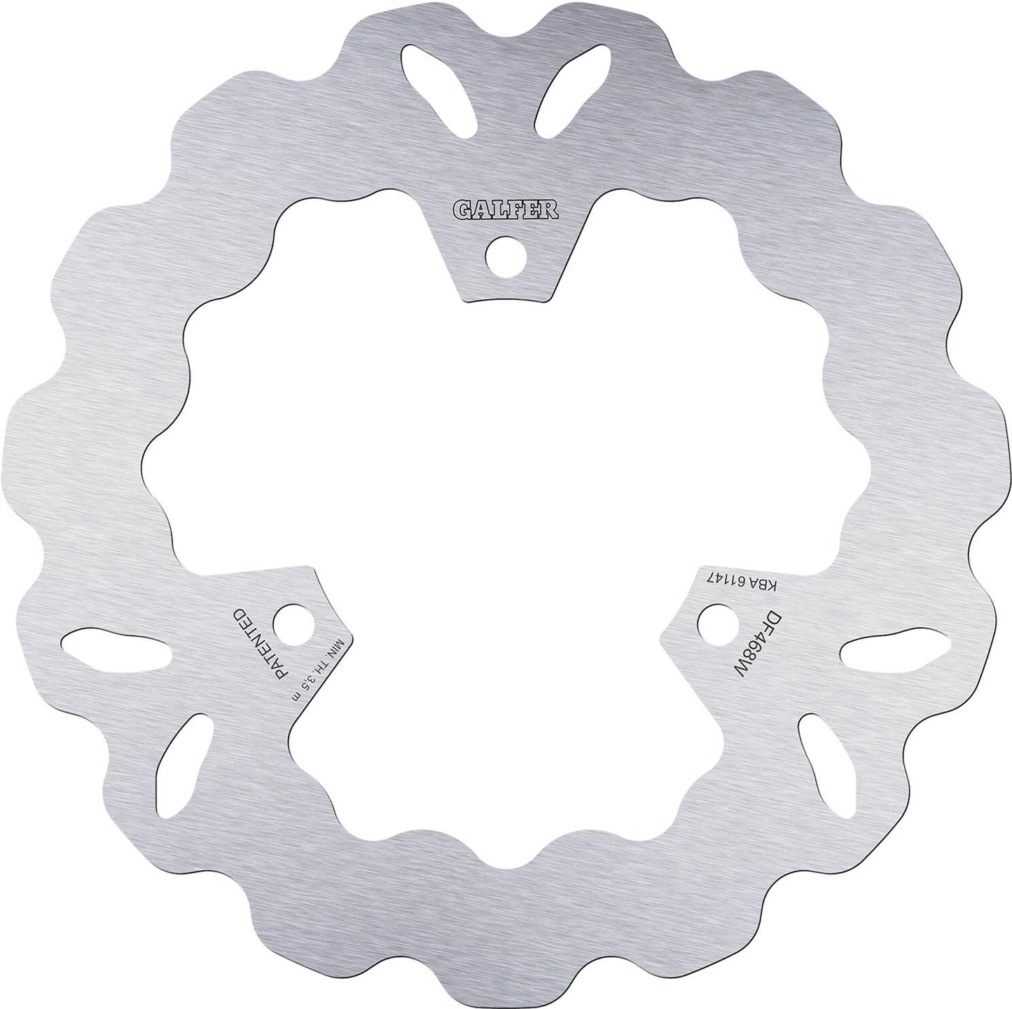 Galfer remschijf df468 rotor brake rotors starr r90r