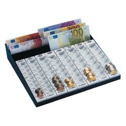 Signo de dinero wedo euro acero gris