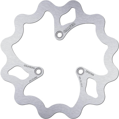 Disco de freno galfer wave df675 rotor df675 tipo w rígido