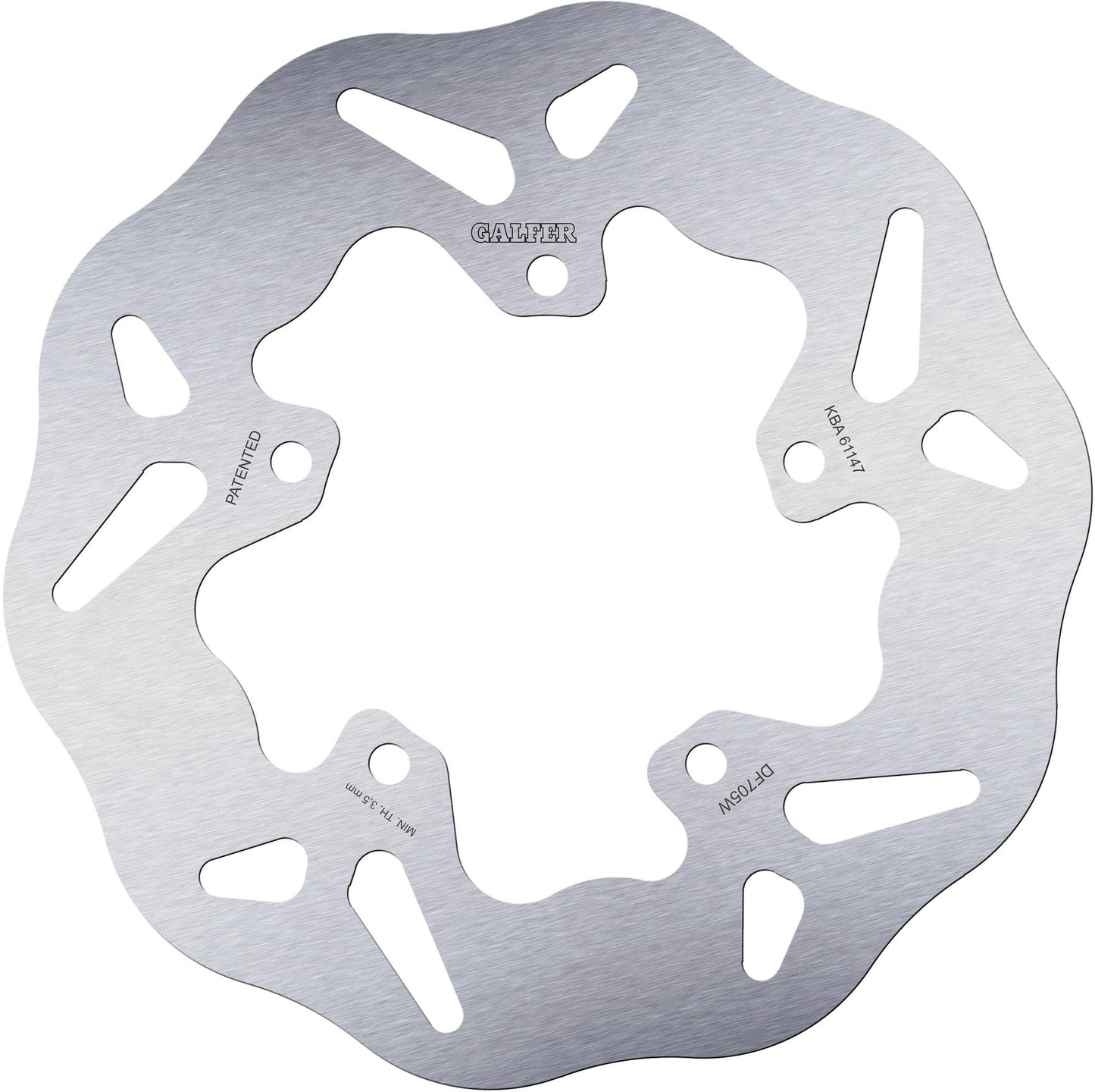 Galfer remschijf df705 rotor brake rotors starr r90r