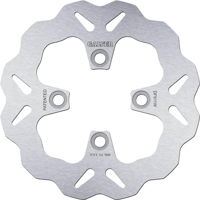 Disco de freno galfer wave df911 rotor df911 tipo w rígido