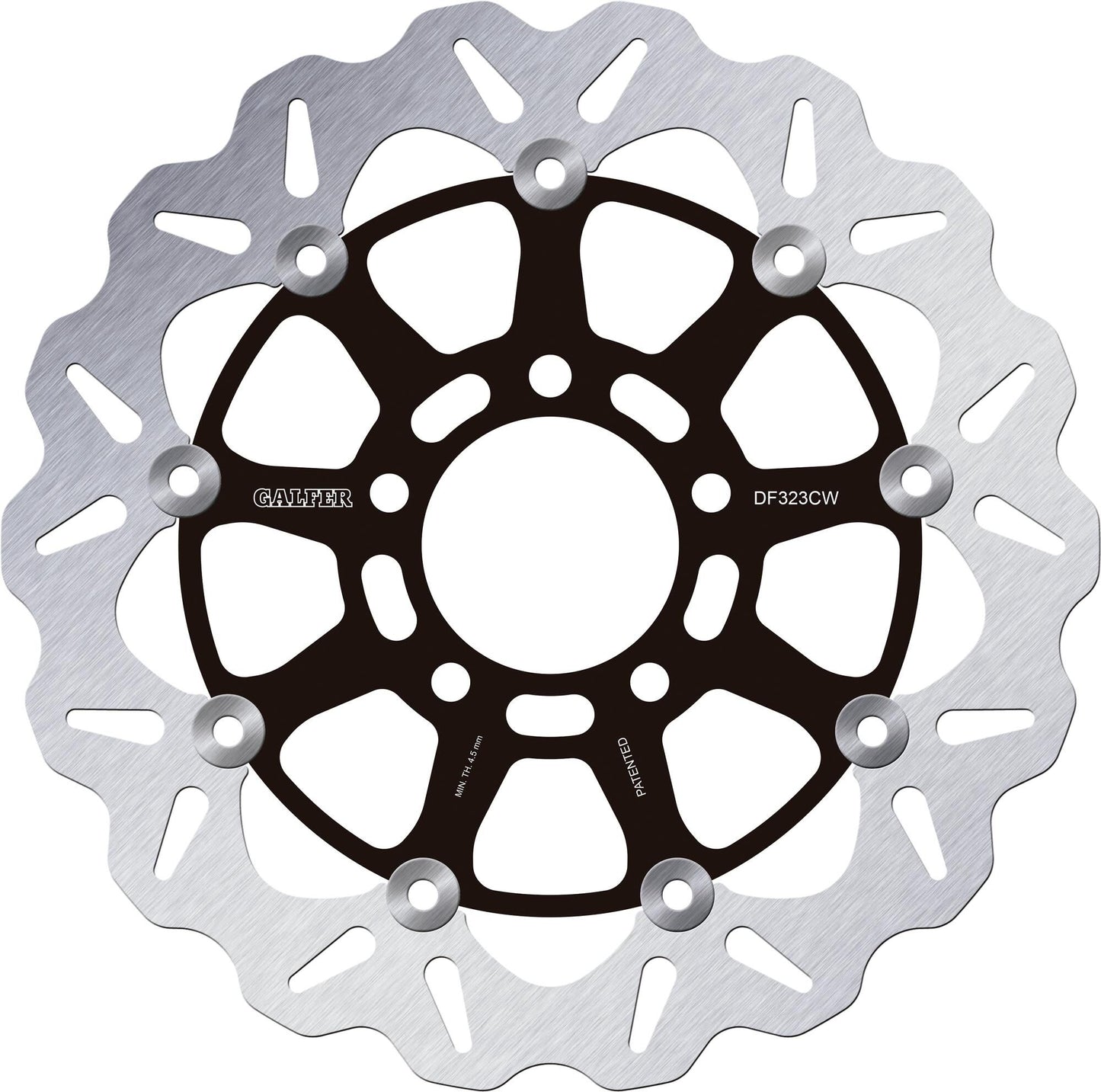 Galfer remschijf df323 rotor df323 type cw floating