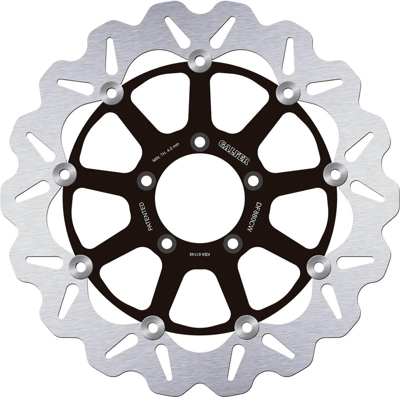 Galfer bremsscheibe df880 rotor df880 type cw floating
