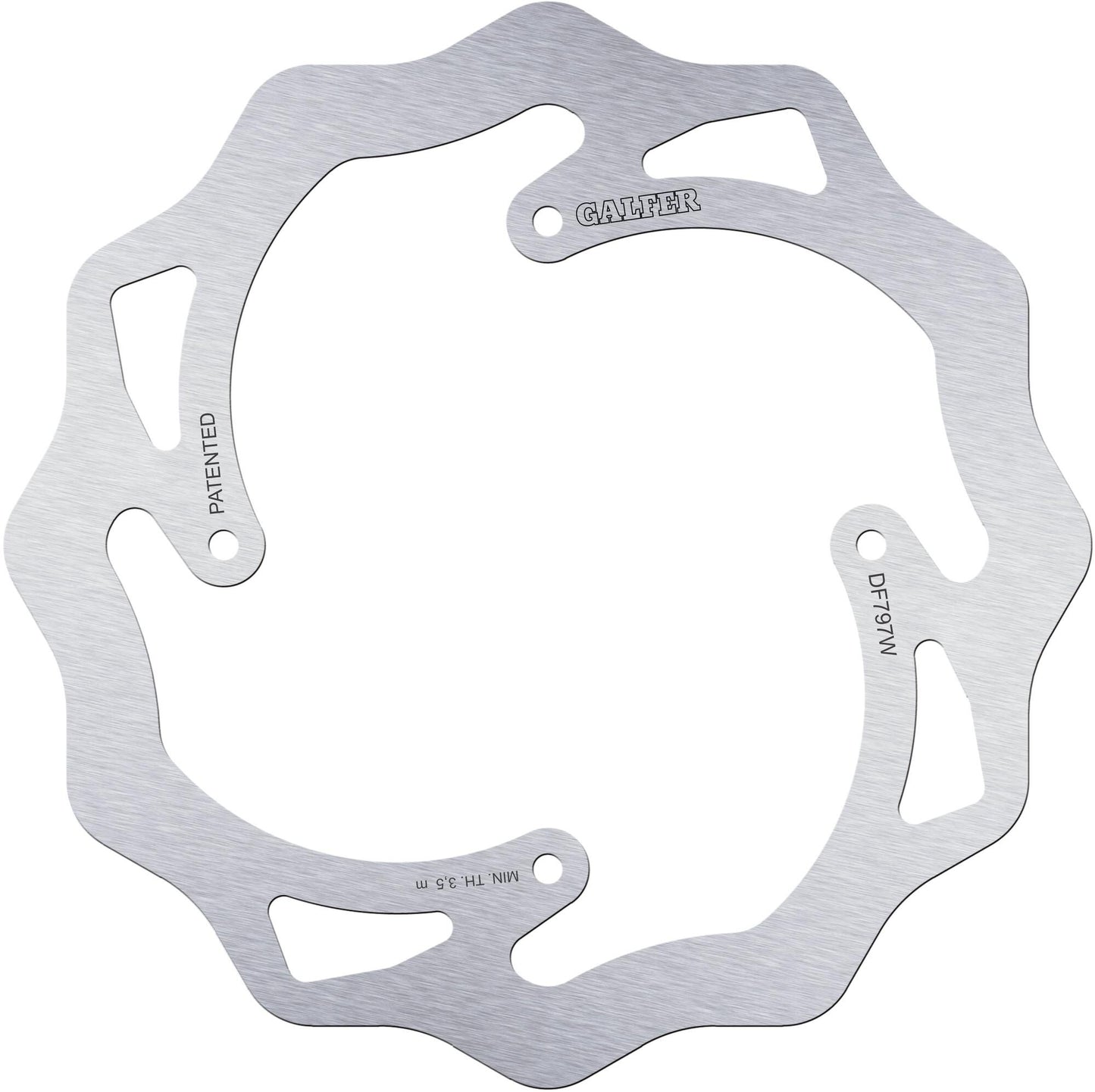 Galfer bremsscheibe df797 rotor df797 type w offrod rigid