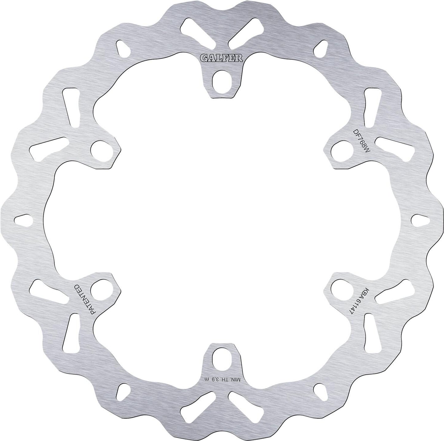 Galfer remschijf df768 rotor brake rotors starr r90r