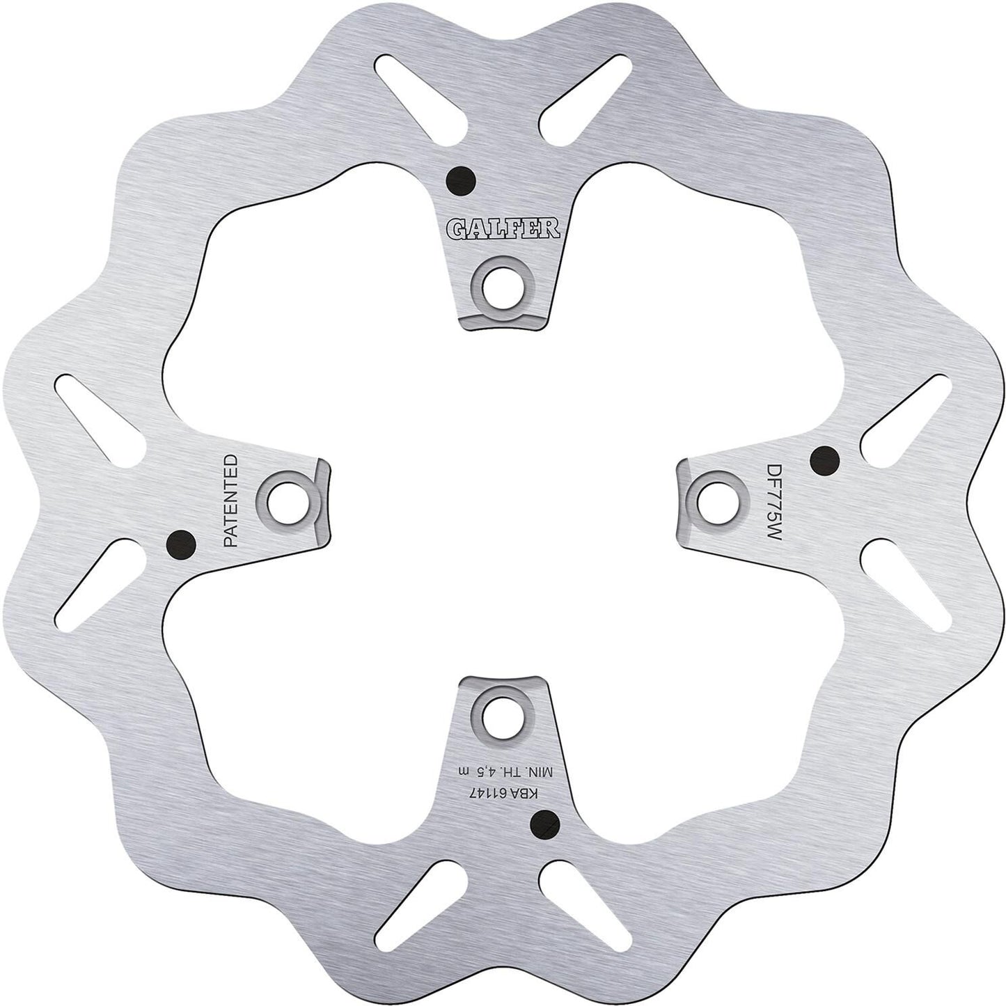 Disco freno Galfer Wave df775 rotore df775 tipo w rigido