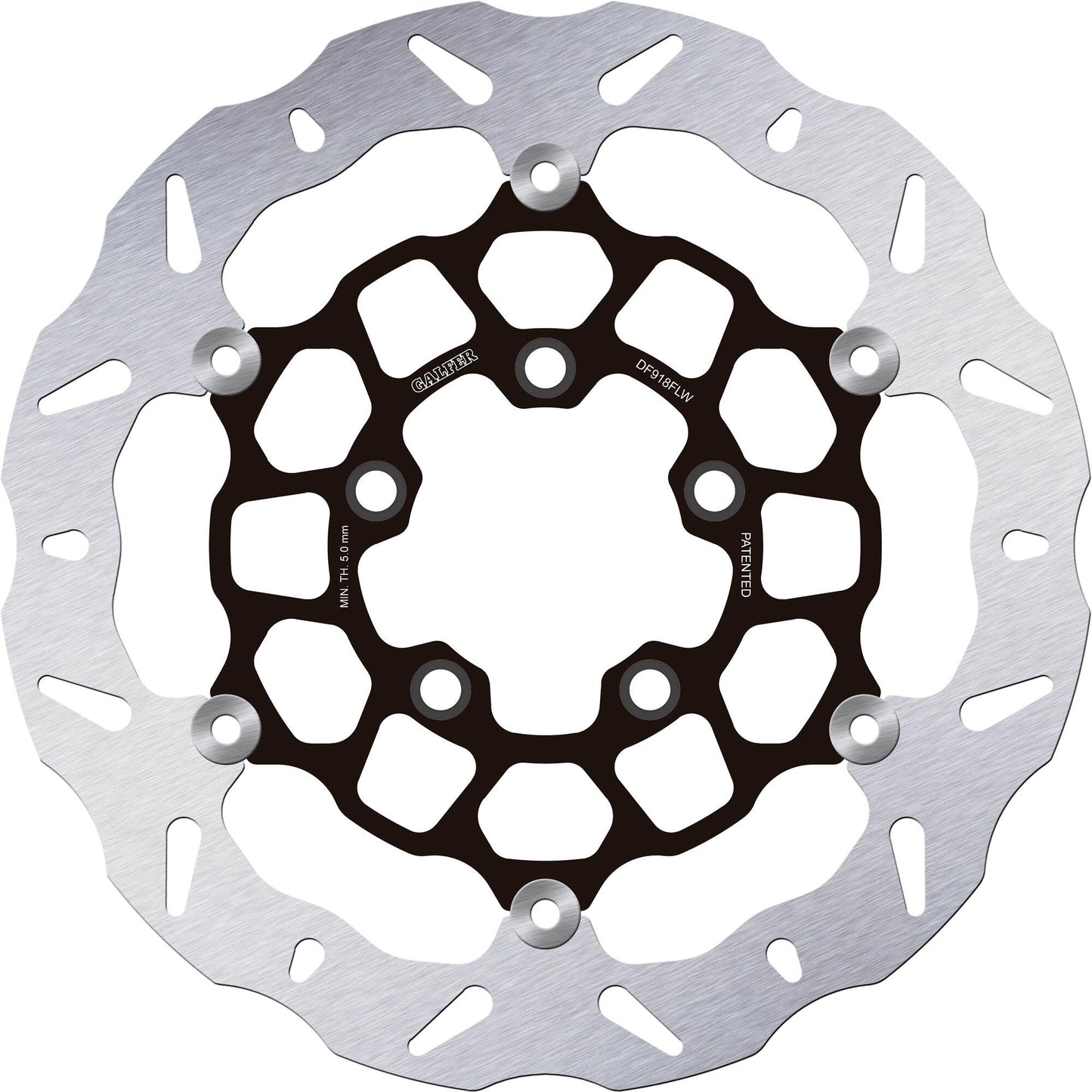 Galfer remschijf df918 rotor df918 flw floating steel ring
