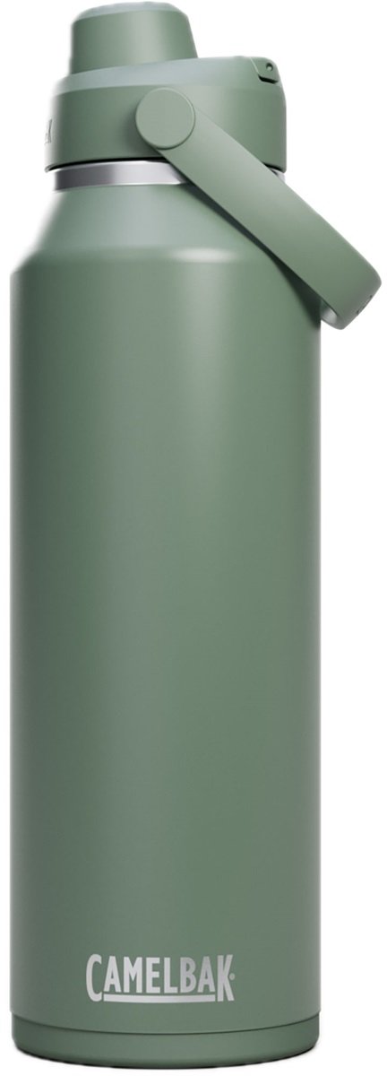 Botella para beber Camelbak thrive chug - 1,2 l - acero inoxidable - con tapón de rosca - botella de agua aislante - verde