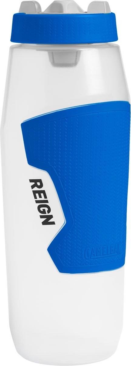 Camelbak Reign - 1 l - botella de agua - tapón (3 posiciones) - estanco - fácil de apretar - modo ducha - botella deportiva sin BPA - azul
