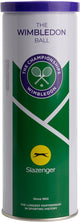 Palline da tennis unisex Slazenger S TB Wimbledon 3tin - gialle