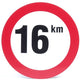 Sign 16 km p u
