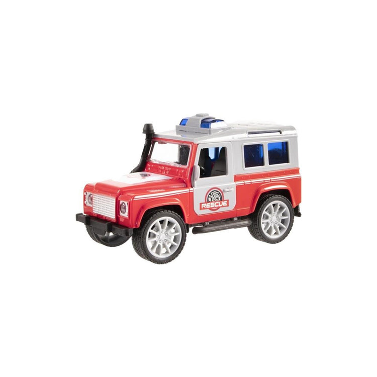 Jeep camion dei pompieri 17 cm