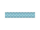Wicotex damast papier 1.18x10m turquoise + stip