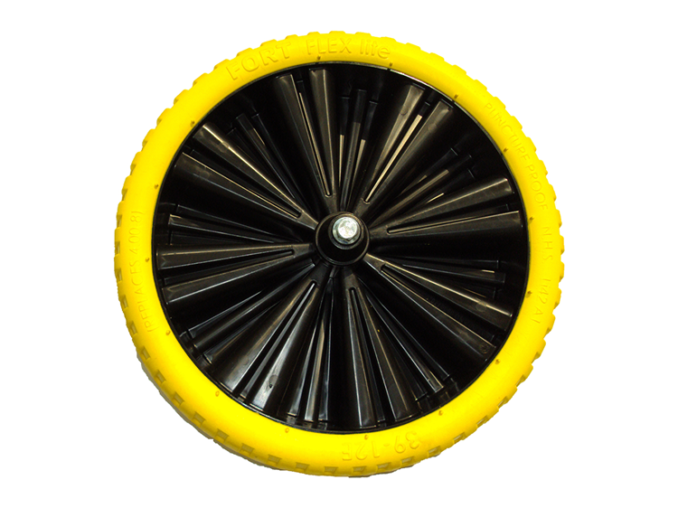 Altrad fort 1033086 - rueda fort flex lite amarillo | 1 pieza