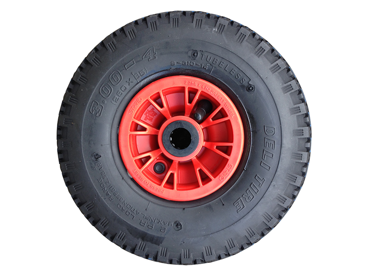 Ruota per carrello Fort 300 4260x85 2 strati cerchio rosso