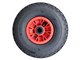Ruota per carrello Fort 300 4260x85 2 strati cerchio rosso