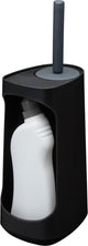 Tiger tess - escobillero con soporte - compartimento de almacenamiento - independiente - con cepillo swoop® flexible - negro antracita