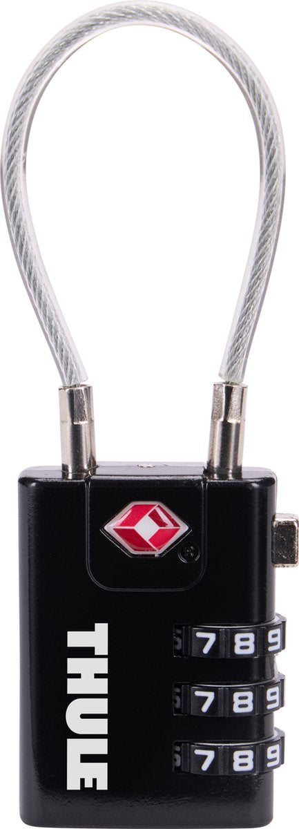 Candado de cable Thule tsa negro
