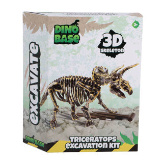 Dinobase Dinobase 3D triceratops skeleton