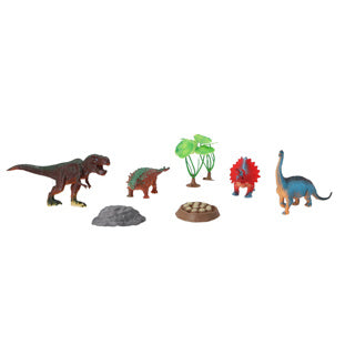 Dinosaurus set 8 fiesta
