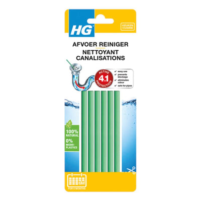 HG HG Drain cleaning sticks 6 pieces