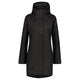Clean winterregenjas dames black greensphere