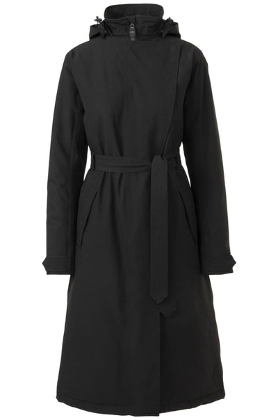 Puch trench impermeabile invernale urbano outdoor donna nero
