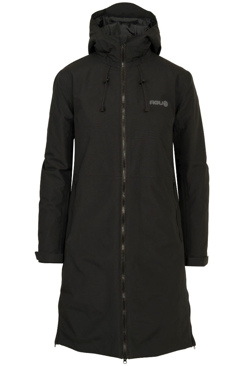 Seq ii winter regenjas urban outdoor dames black