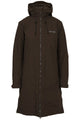 Seq ii chubasquero de invierno urbano outdoor mujer café molido