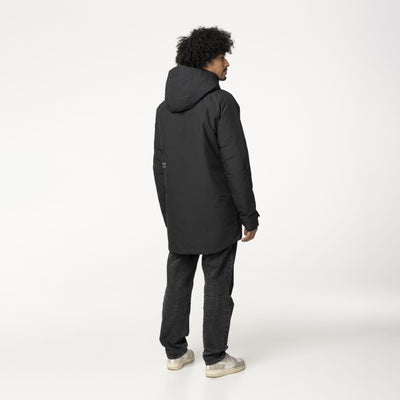 Puch defender winter raincoat urban outdoor men black