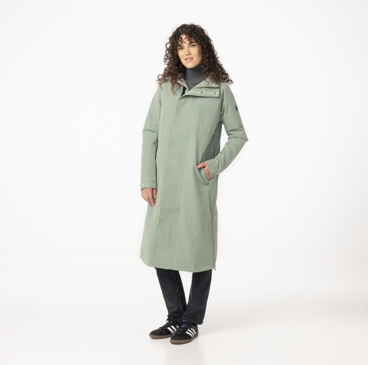 Ty ci slicker impermeable de invierno urbano al aire libre
